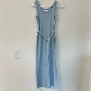Topshop Light Blue Maxi Dress
